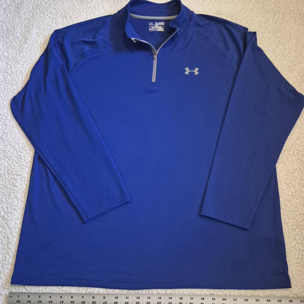 Under Armour Royal Blue Quarter Zip Pullover